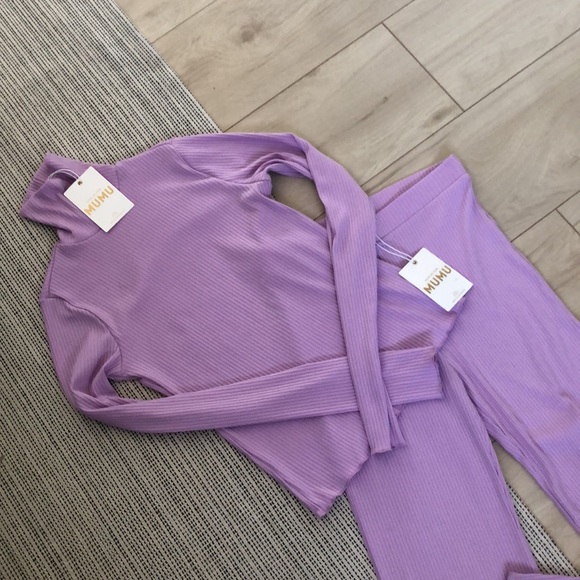 SHOW ME YOUR MUMU Layer Up Set in Lilac - Picture 2 of 6